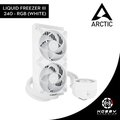 Arctic Liquid Freezer III - 240 A - RGB White