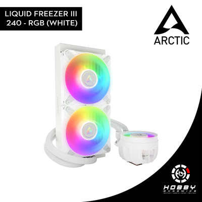 Arctic Liquid Freezer III - 240 A - RGB White