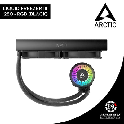 Arctic Liquid Freezer III - 280 A - RGB Black