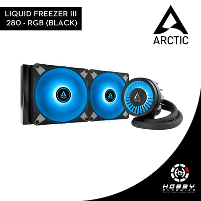 Arctic Liquid Freezer III - 280 A - RGB Black