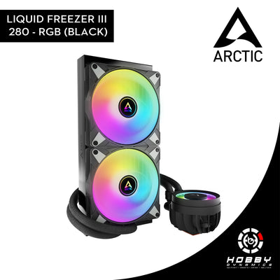 Arctic Liquid Freezer III - 280 A - RGB Black