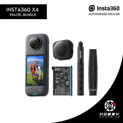 Insta360 X4 Action Camera Travel Bundle