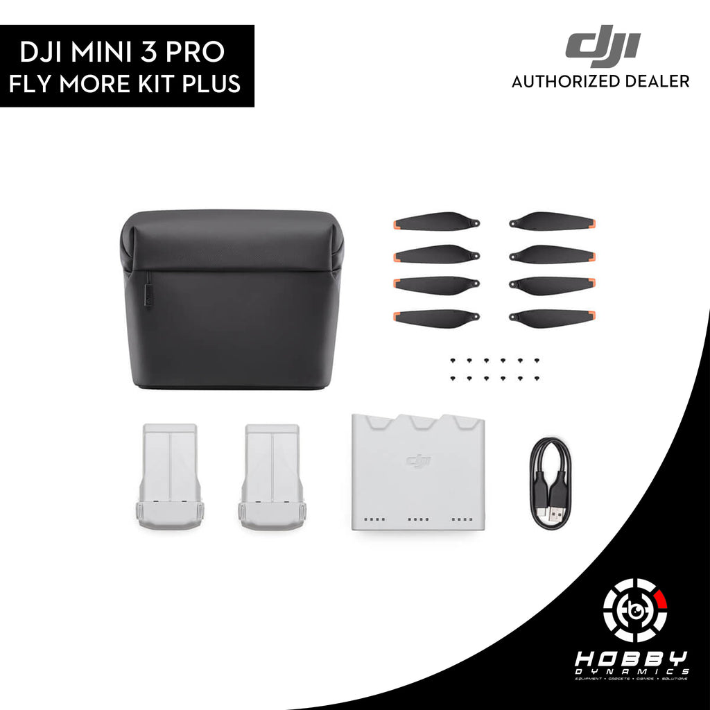 DJI Mini 3 Pro Fly More Kit (Plus) – Hobby Dynamics : Equipment