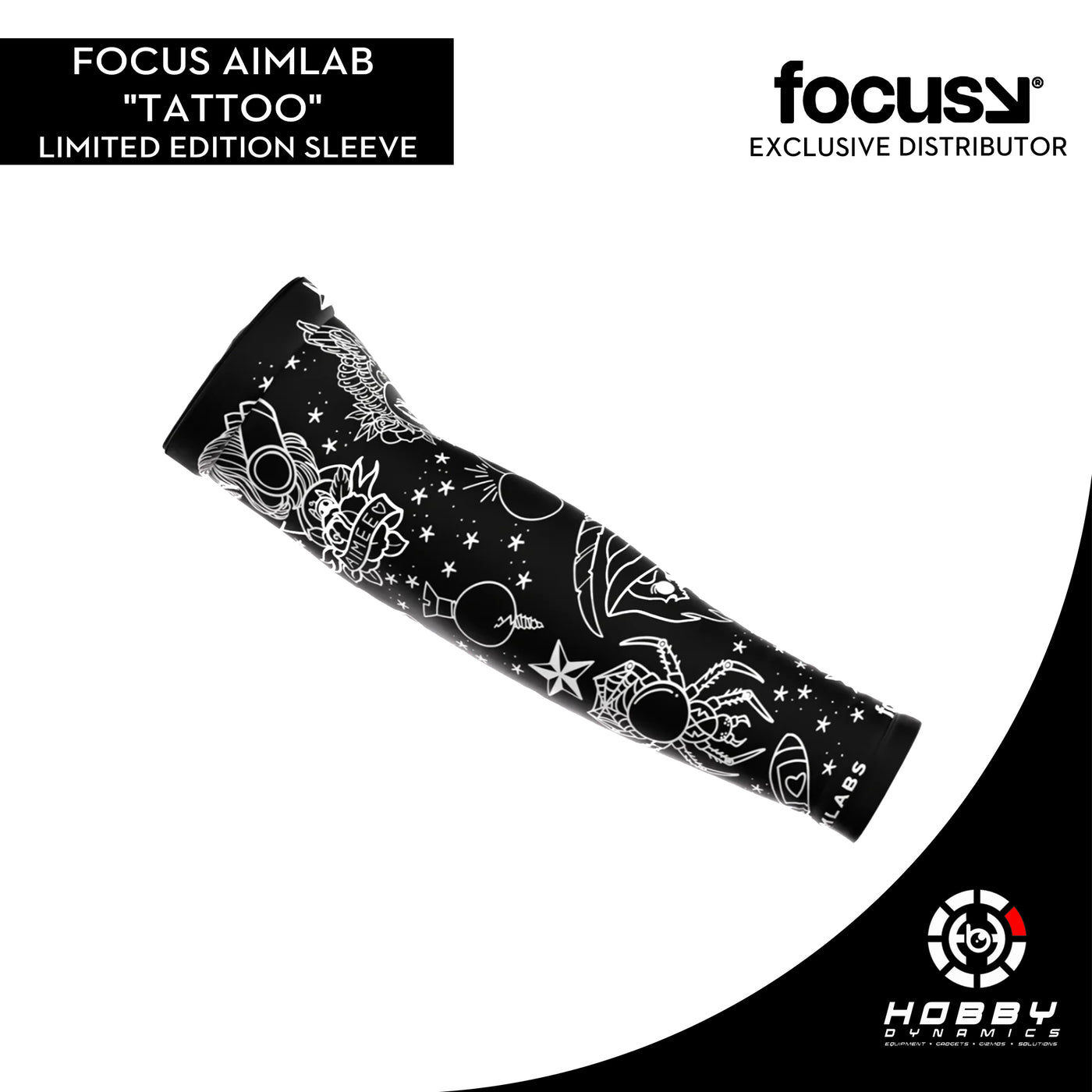 Focus x Aimlabs "Tattoo" Limited Edition Sleeve