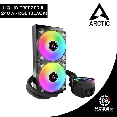 Arctic Liquid Freezer III - 240 A - RGB Black