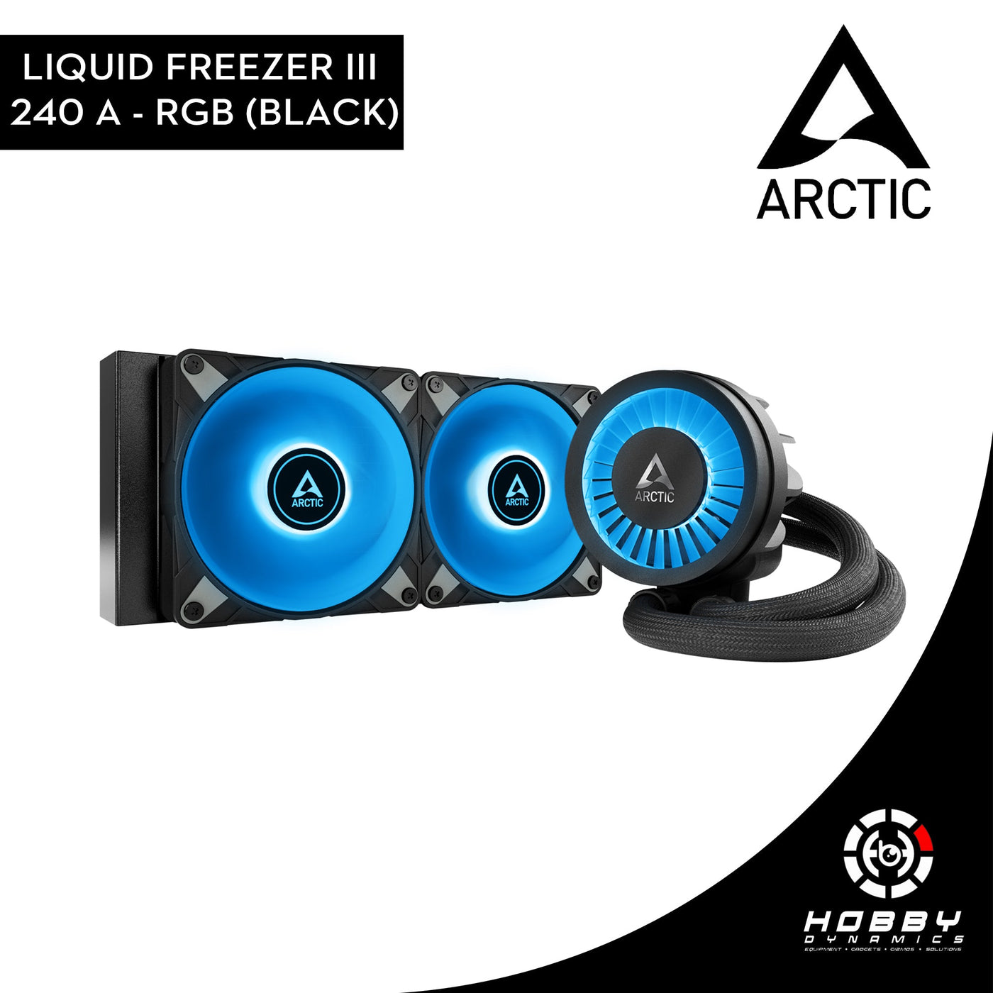 Arctic Liquid Freezer III - 240 A - RGB Black