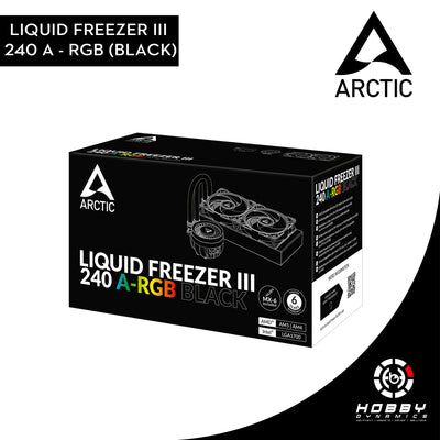 Arctic Liquid Freezer III - 240 A - RGB Black