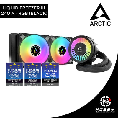 Arctic Liquid Freezer III - 240 A - RGB Black