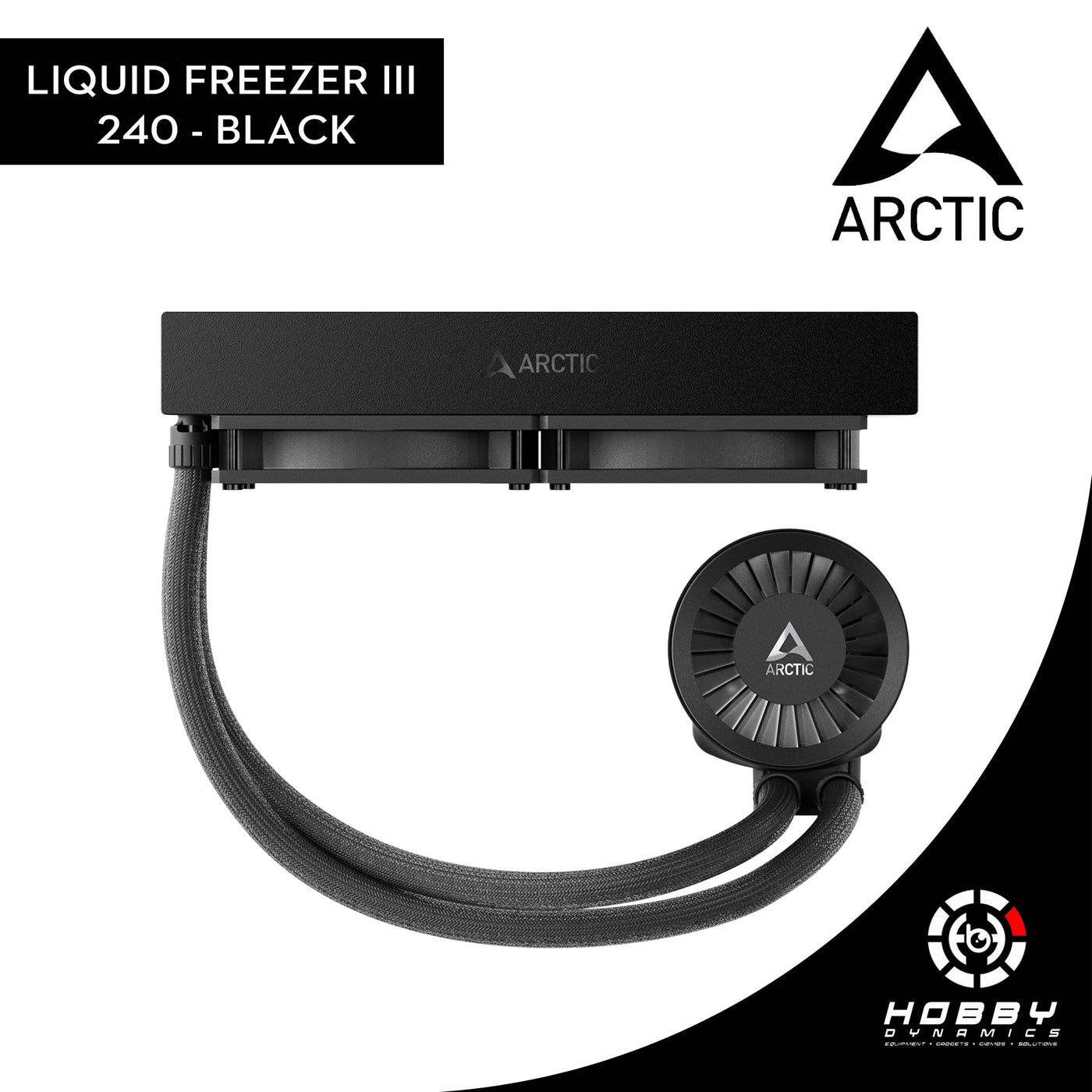 Arctic Liquid Freezer III - 240 Black