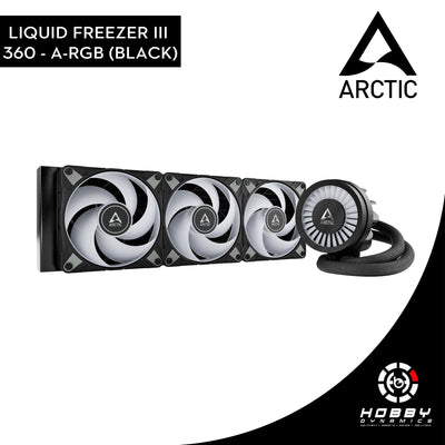 Arctic Liquid Freezer III 360 A - RGB Black