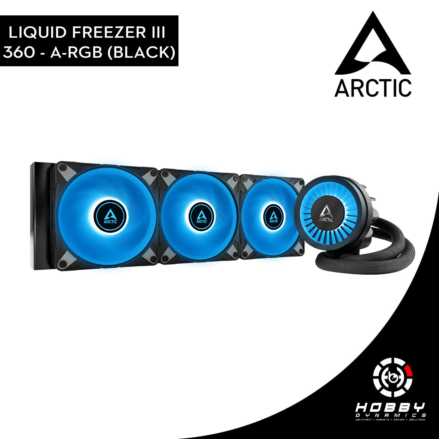 Arctic Liquid Freezer III 360 A - RGB Black