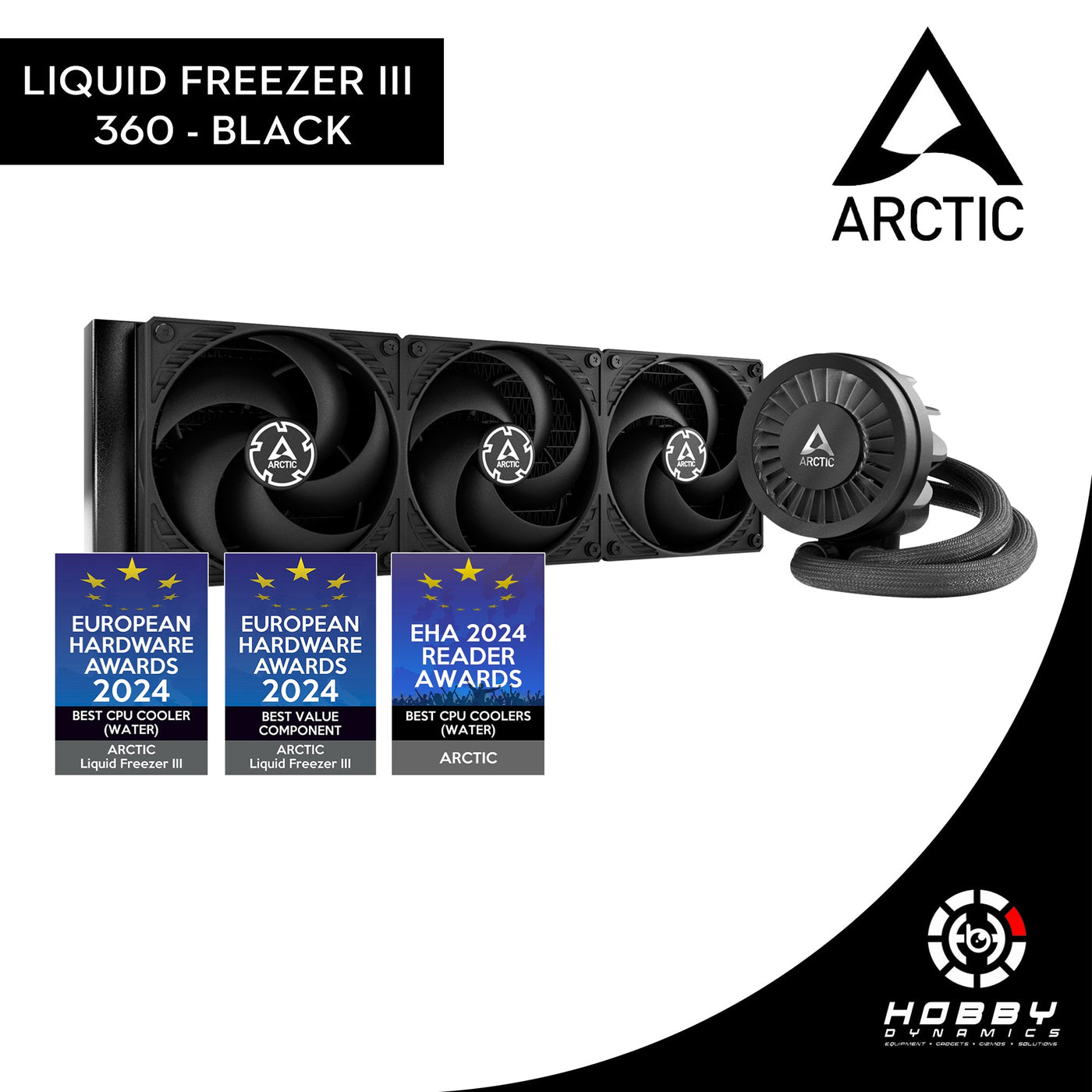 Arctic Liquid Freezer III 360 Black