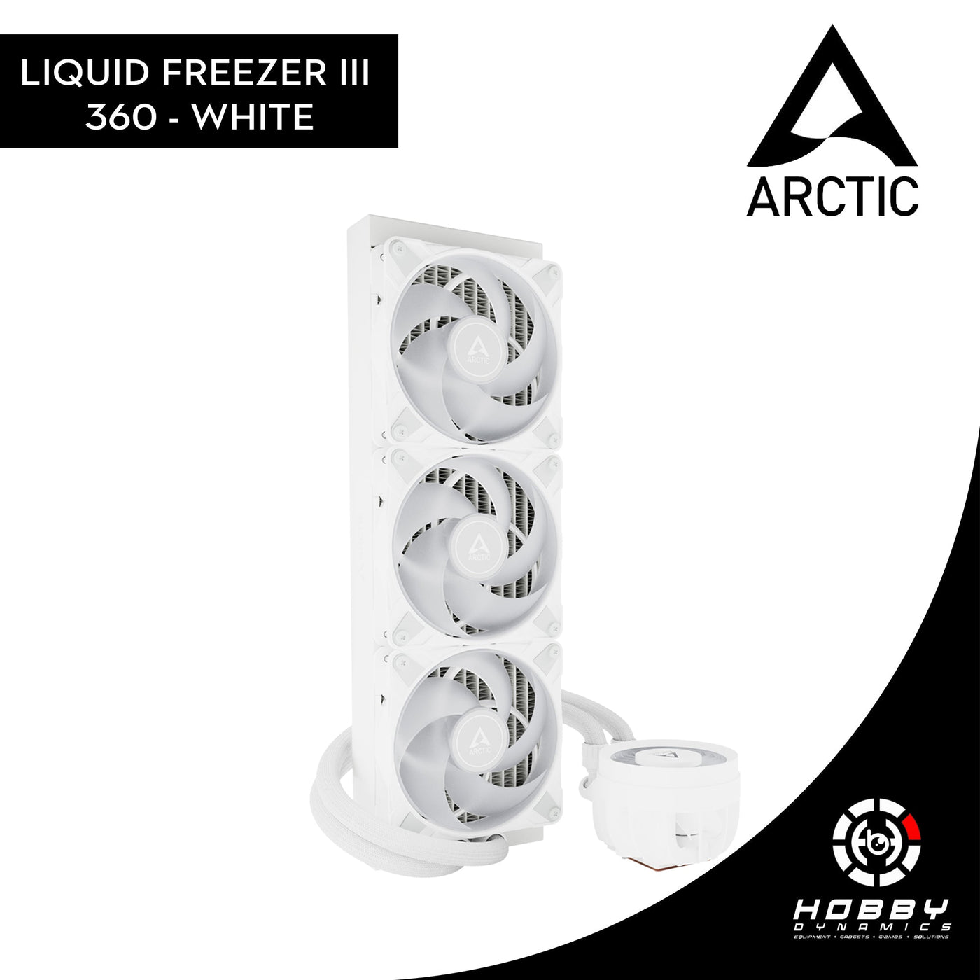 Arctic Liquid Freezer III 360 White