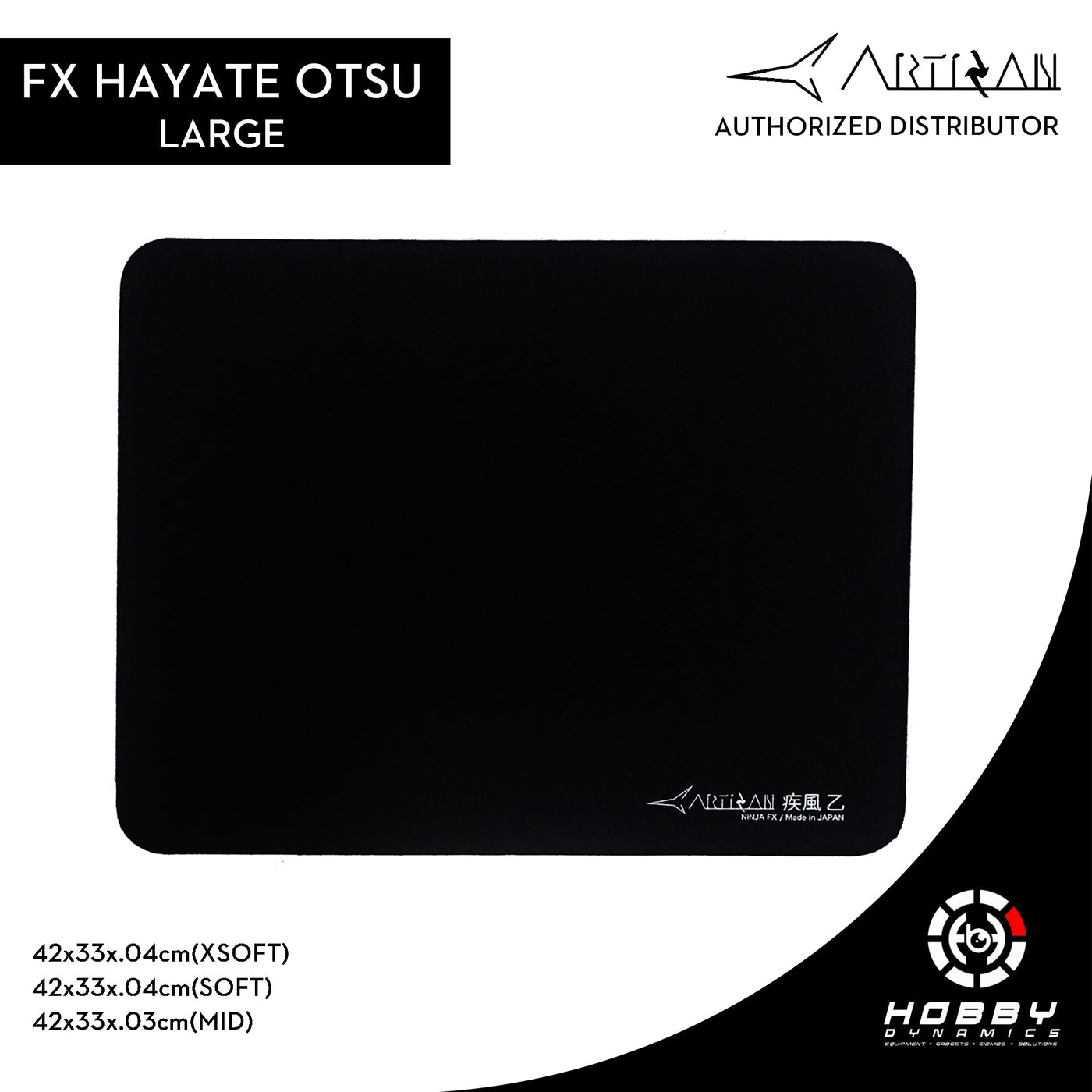 Artisan FX Hayate Otsu Mousepad (Large)