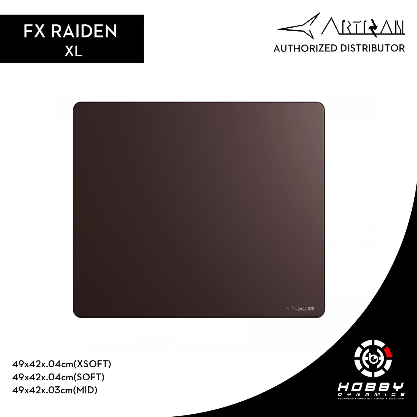 Artisan FX Raiden Mousepad (XL)