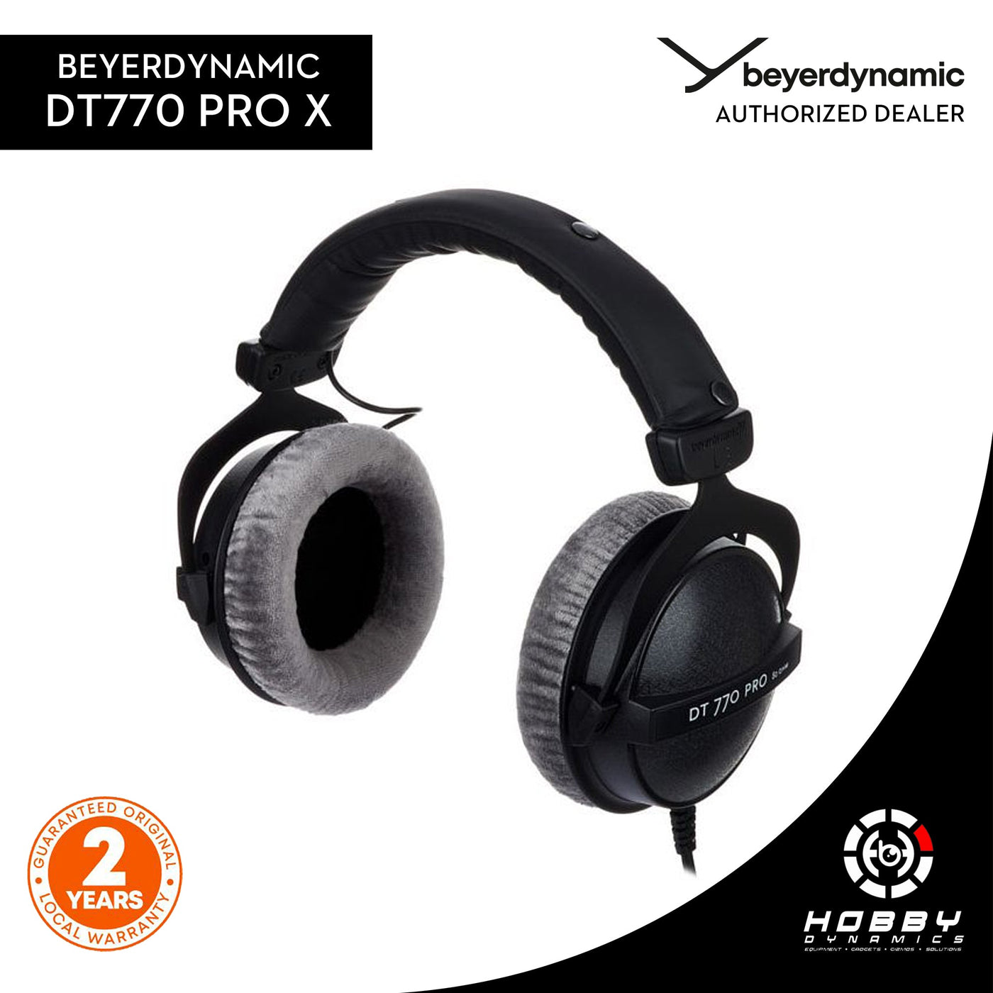 Beyerdynamic DT770 PRO Closed Back Studio Headphones (32ohm / 80ohm / 250ohm)