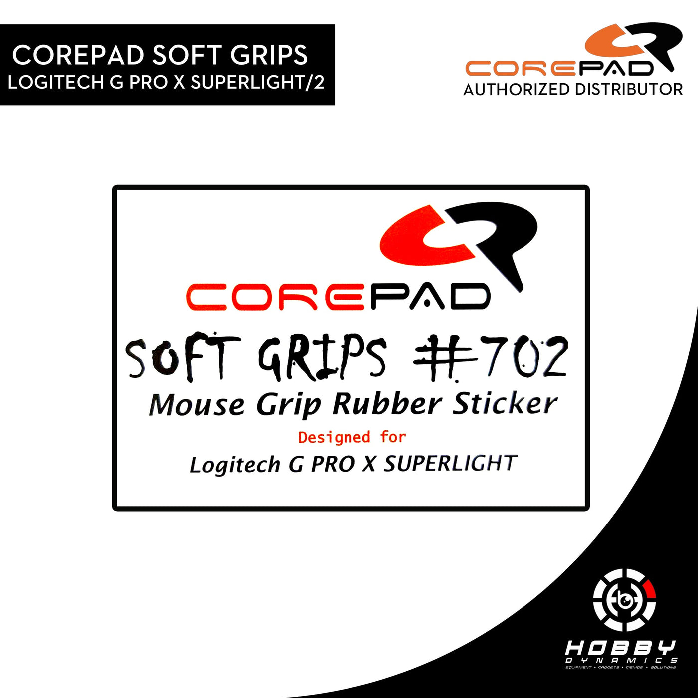 Corepad Soft Grips Logitech G PRO X SUPERLIGHT / SUPERLIGHT 2