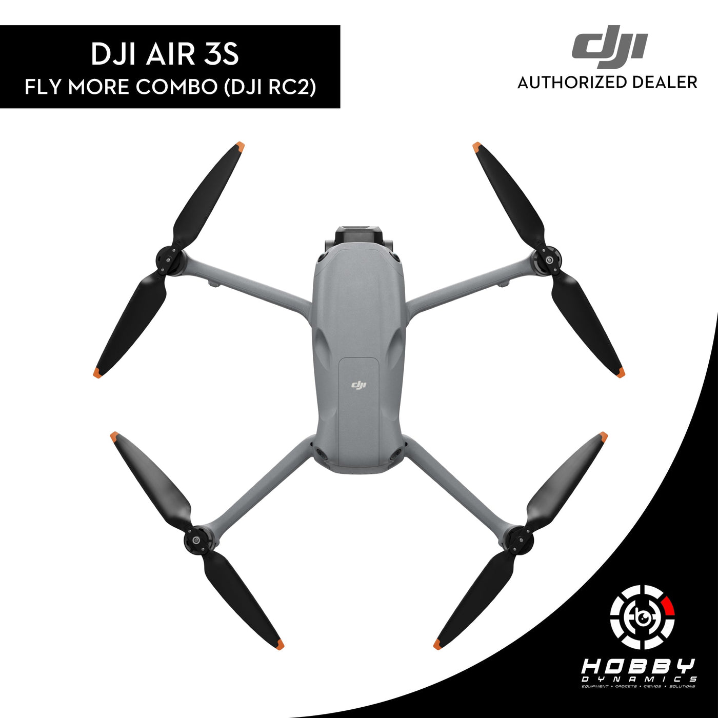 DJI Air 3 "S" Fly More Combo W/ (DJI RC2) with FREE Sandisk Extreme 64GB SD Card