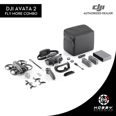 DJI Avata 2 Fly More Combo (Three Batteries) with FREE Sandisk Extreme 64GB SD Card