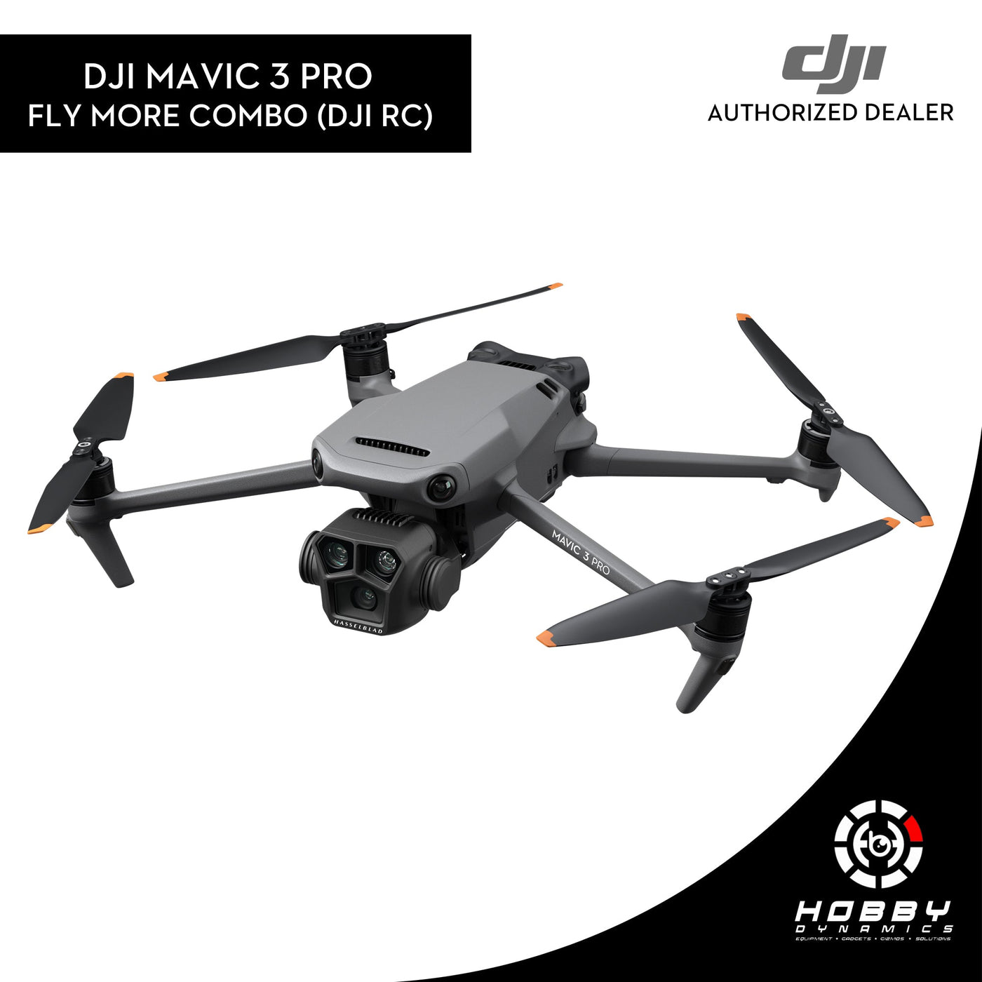 DJI Mavic 3 Pro Fly More Combo (DJI RC) with FREE Sandisk Extreme 64GB SD Card