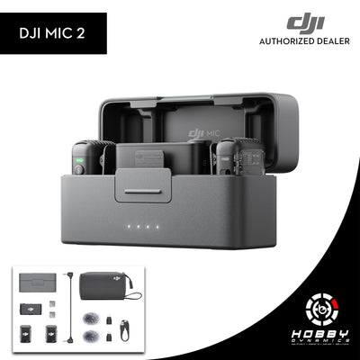 DJI Mic 2 (2 TX + 1 RX + Charging Case)