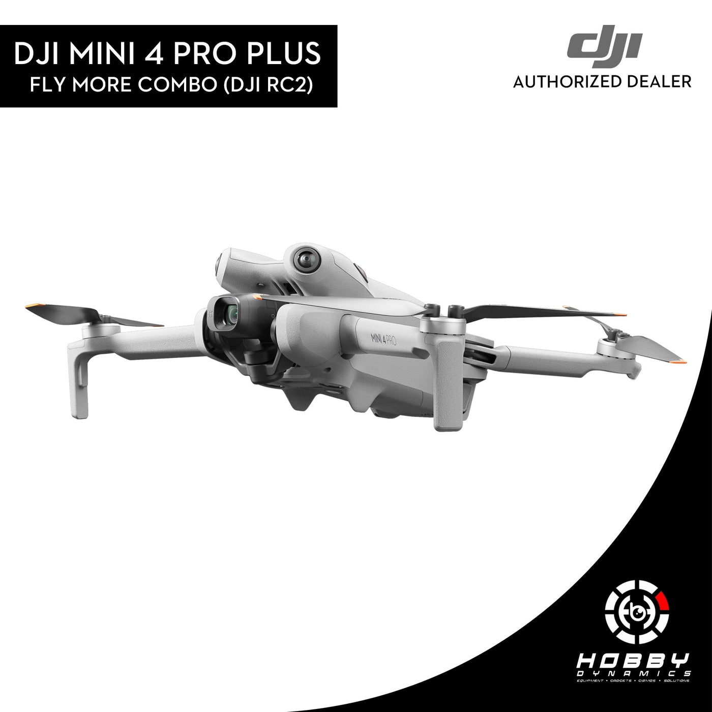 DJI Mini 4 Pro Fly More Combo Plus (DJI RC2) with FREE Sandisk Extreme 64GB SD Card