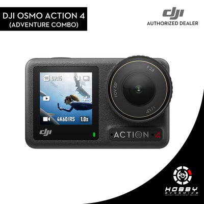 DJI Osmo Action 4 Adventure Combo with Sandisk Extreme 64GB SD Card