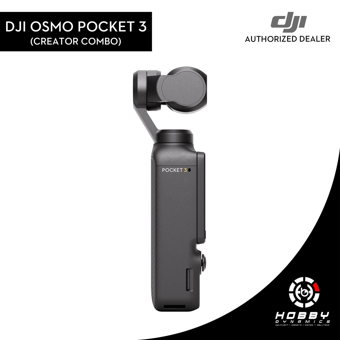 DJI Osmo Pocket 3 (Creator Combo) with FREE Sandisk 64GB Extreme SD Card