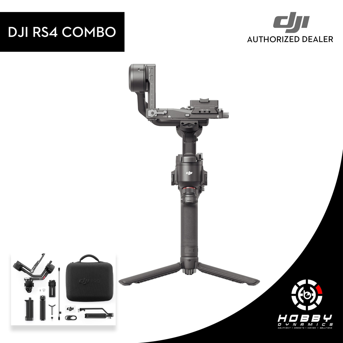 DJI RS 4 Combo - Lightweight Commercial Stabilizer