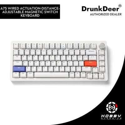 DrunkDeer A75 Wired Actuation - Distance - Adjustable Magnetic Switch Keyboard