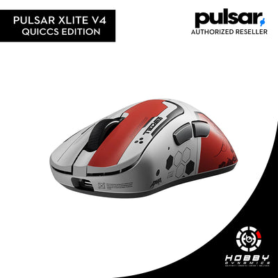 Pulsar Xlite v4 Gaming Mouse 8K [Quiccs Edition] (Dongle Included)