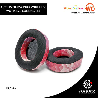 Wicked Cushions Arctis Nova Pro Wireless Series Earpads - WC FreeZe Cooling Gel (For Nova Pro Wireless)