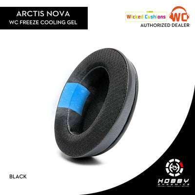 Wicked Cushions Arctis Nova Series Earpads - WC FreeZe Cooling Gel (For Nova 1 / Nova 3 / Nova 7 / Nova Pro Wired)