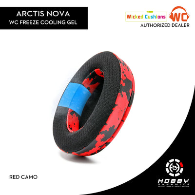 Wicked Cushions Arctis Nova Series Earpads - WC FreeZe Cooling Gel (For Nova 1 / Nova 3 / Nova 7 / Nova Pro Wired)