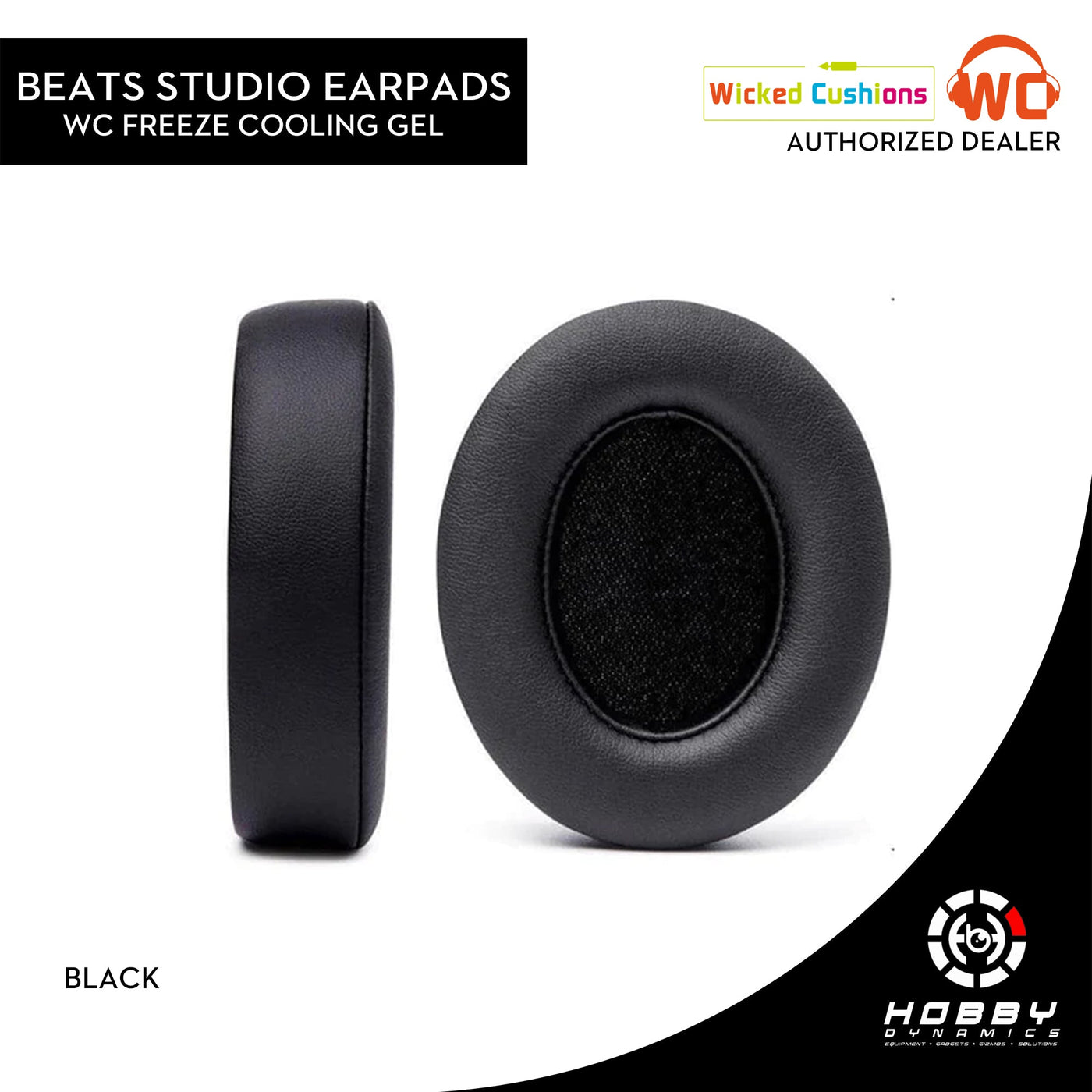 Wicked Cushions Beats Studio Ear Pads - (For Beats Studio Wired/Studio Wireless/Studio 2/Studio 3)