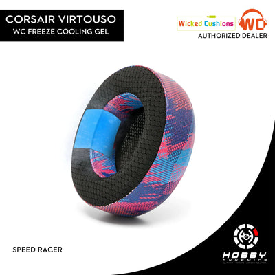 Wicked Cushions FreeZe Virtuoso Replacement Earpads - Hybrid Cooling Gel Gaming Ear Cushions