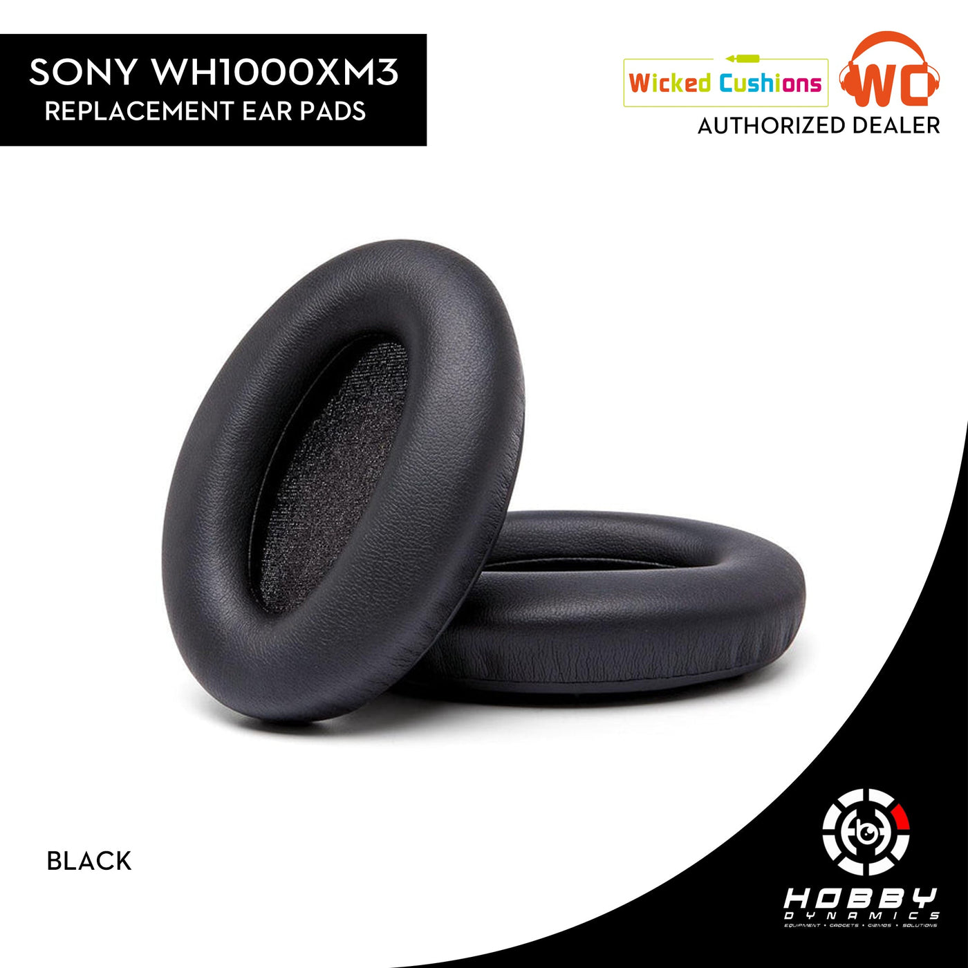 Wicked Cushions Replacement Ear Pads For Sony WH1000XM4 Over - Ear Headphones