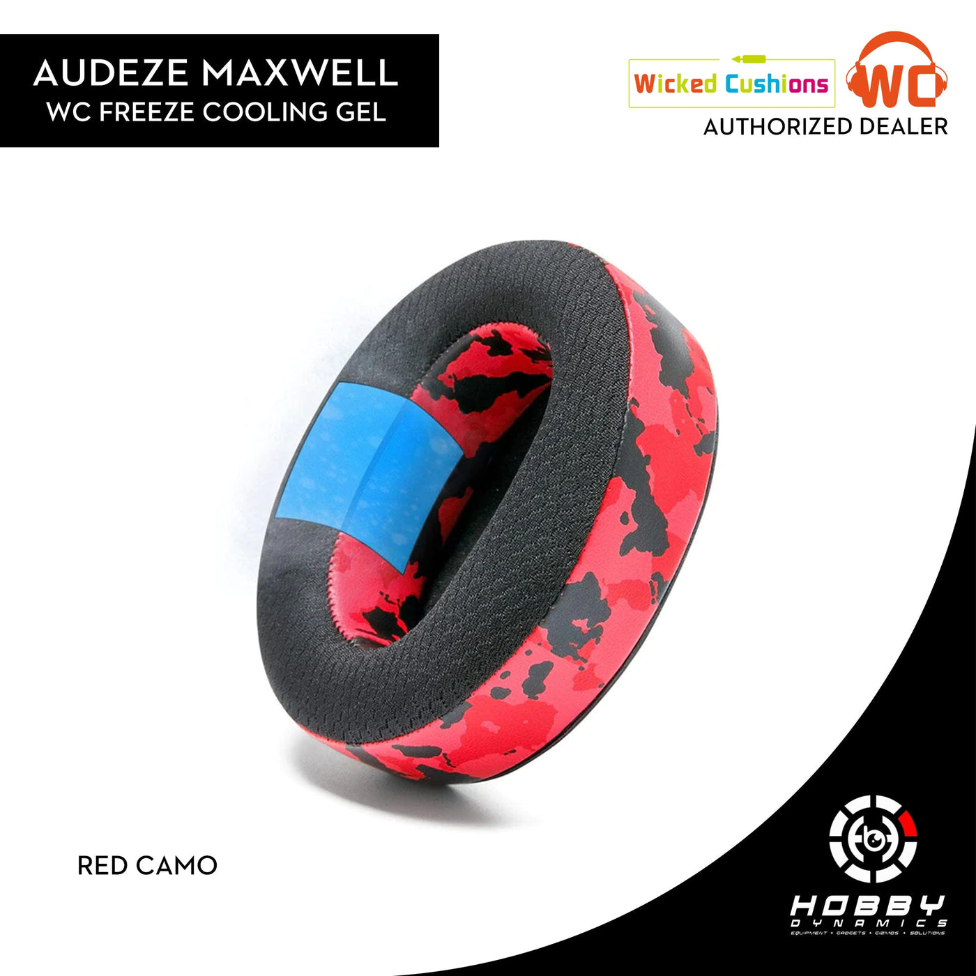 Wicked Cushions Replacement Earpads for Audeze Maxwell - WC FreeZe Cooling Gel