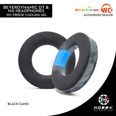 Wicked Cushions Replacement Earpads for Beyerdynamic DT & MX Headphones - WC FreeZe Cooling Gel