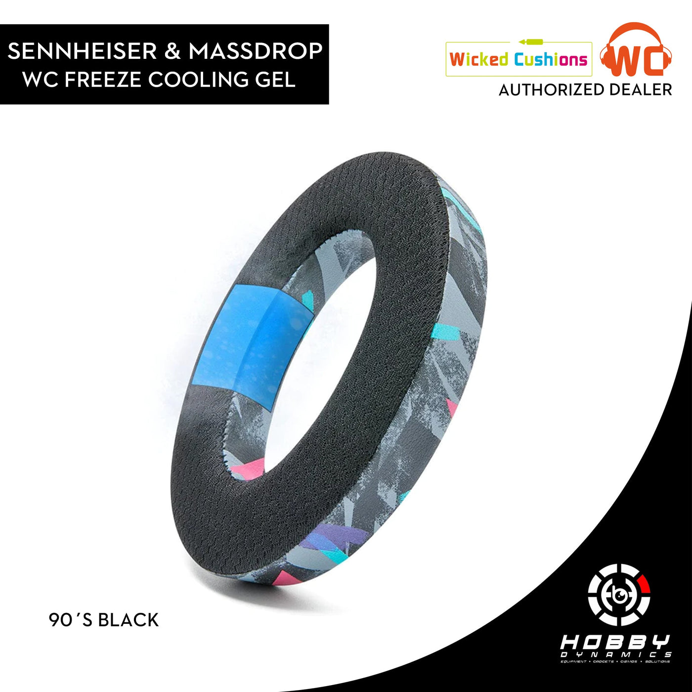 Wicked Cushions Replacement Earpads for Sennheiser & Massdrop - WC FreeZe Cooling Gel