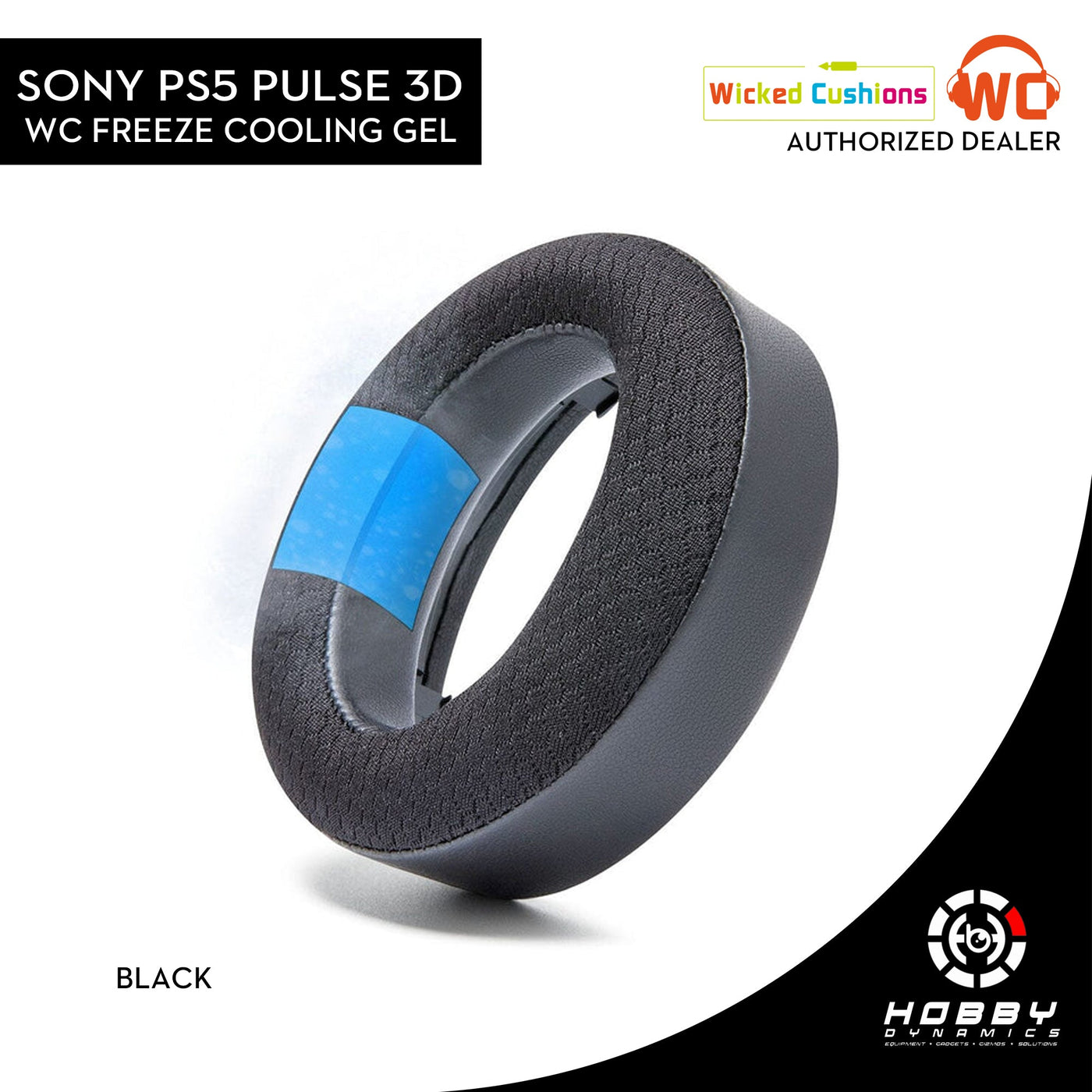 Wicked Cushions Replacement Earpads for Sony Pulse 3D - WC FreeZe Cooling Gel