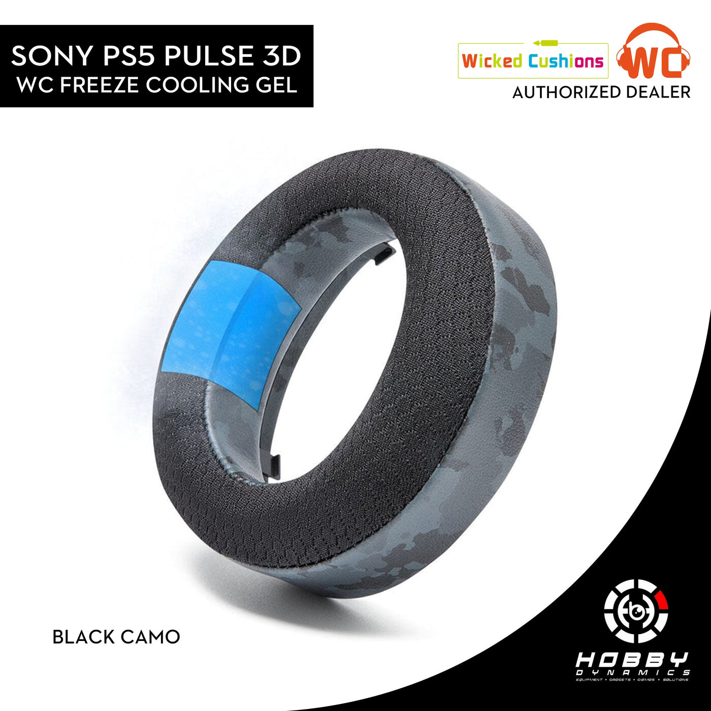 Wicked Cushions Replacement Earpads for Sony Pulse 3D - WC FreeZe Cooling Gel