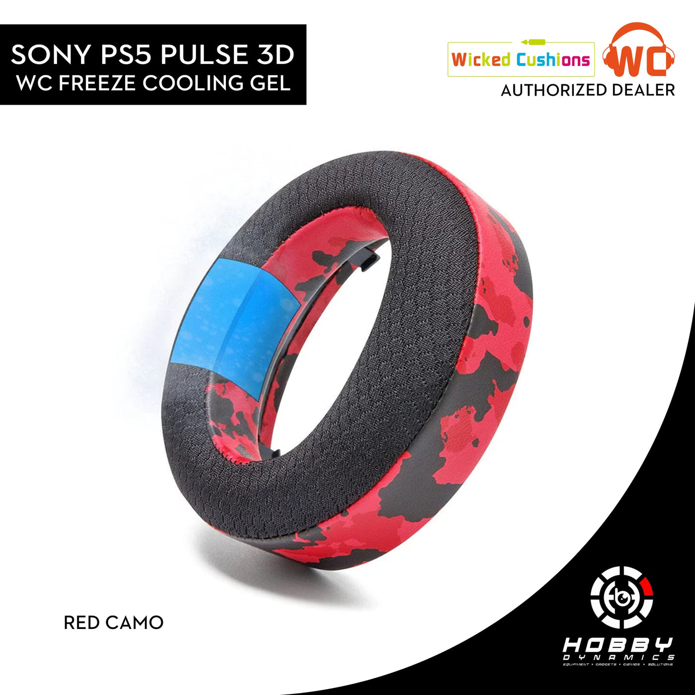 Wicked Cushions Replacement Earpads for Sony Pulse 3D - WC FreeZe Cooling Gel