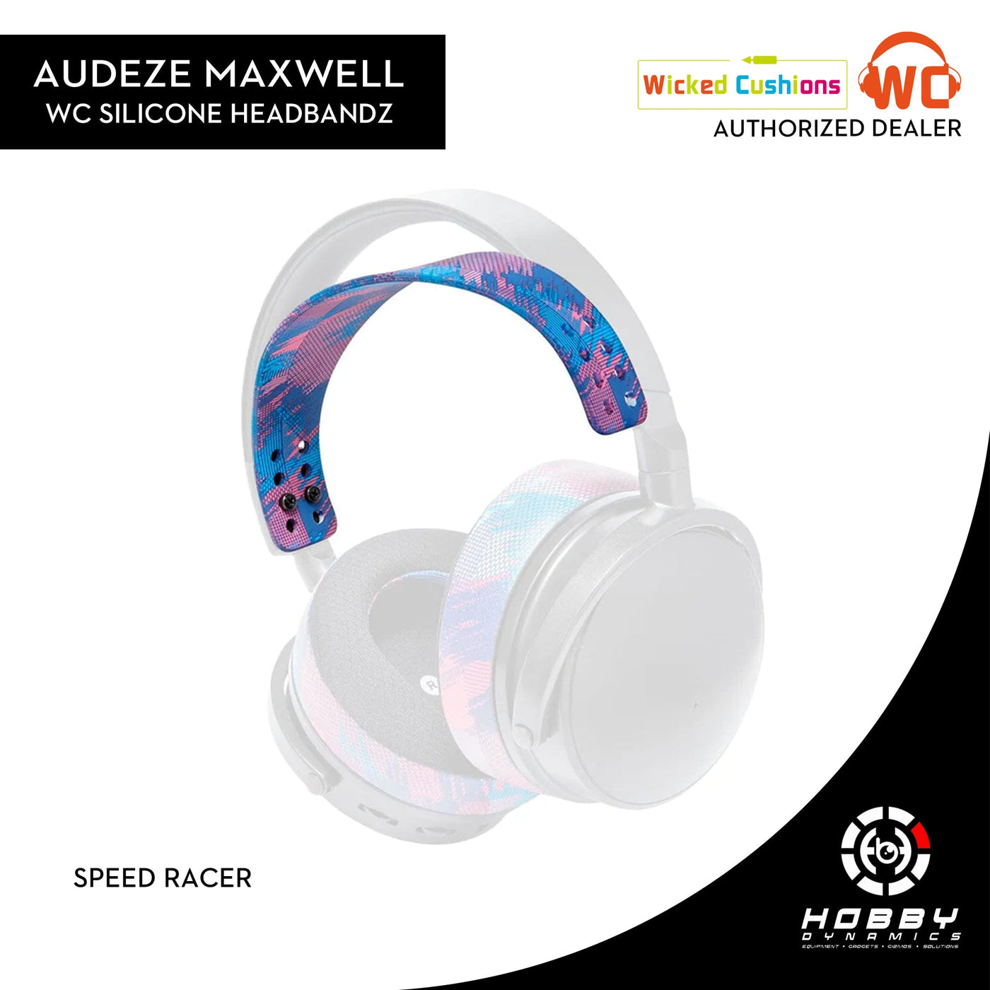 Wicked Cushions Silicone HeadbandZ for Audeze Maxwell