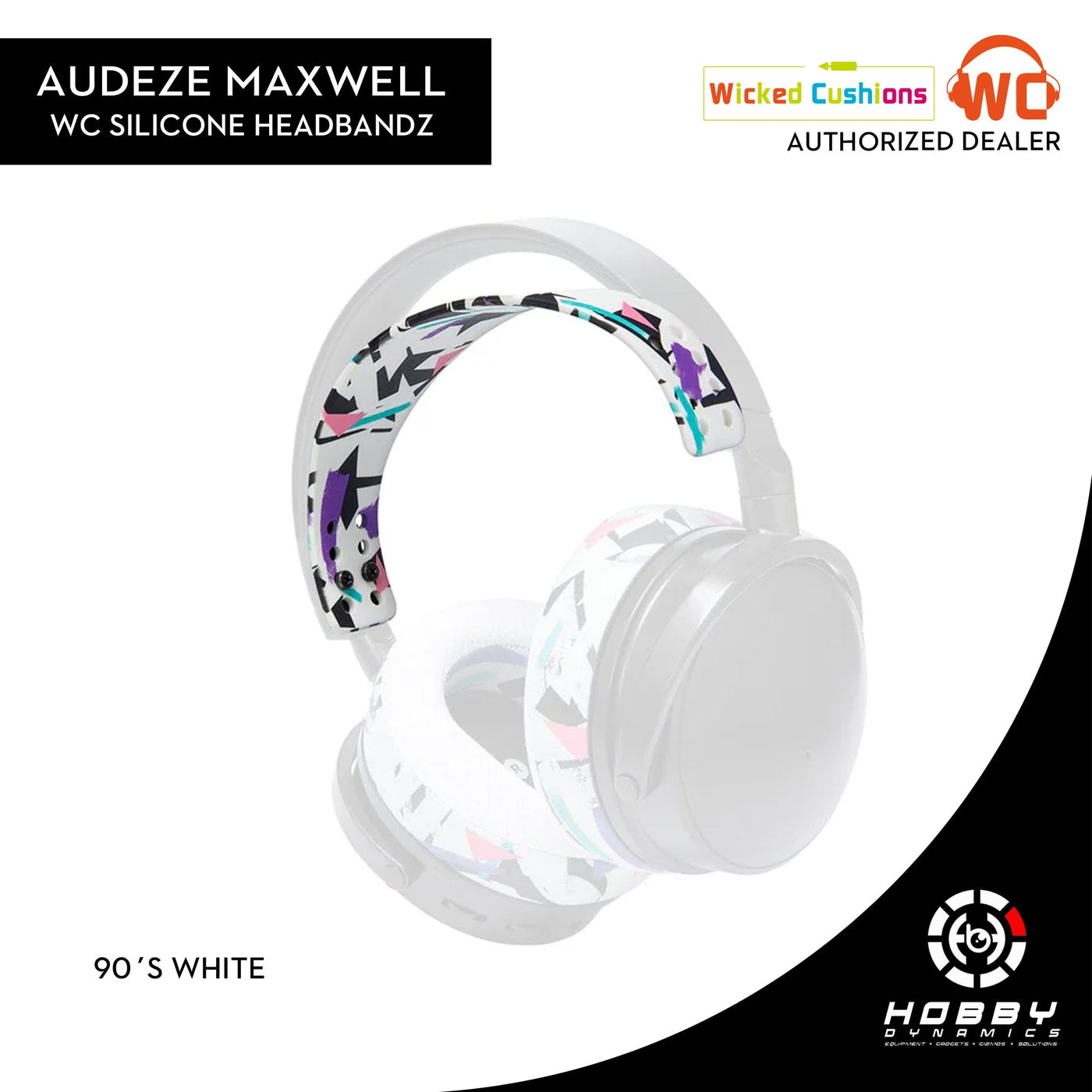 Wicked Cushions Silicone HeadbandZ for Audeze Maxwell