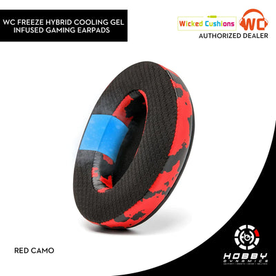 Wicked Cushions WC FreeZe - Hybrid Cooling Gel Replacement Earpads (For Audeze / Razer / Steel Series / Logitech / HyperX)