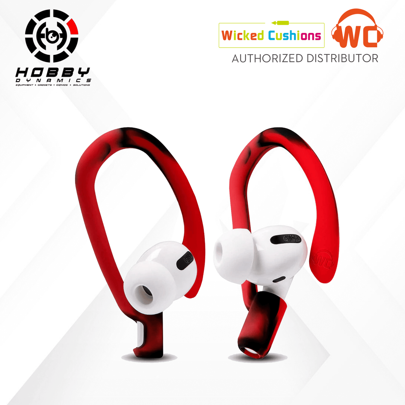 Wicked Cushions WC HookZ - Ear Hooks for Airpods Pro, 1, 2 & 3