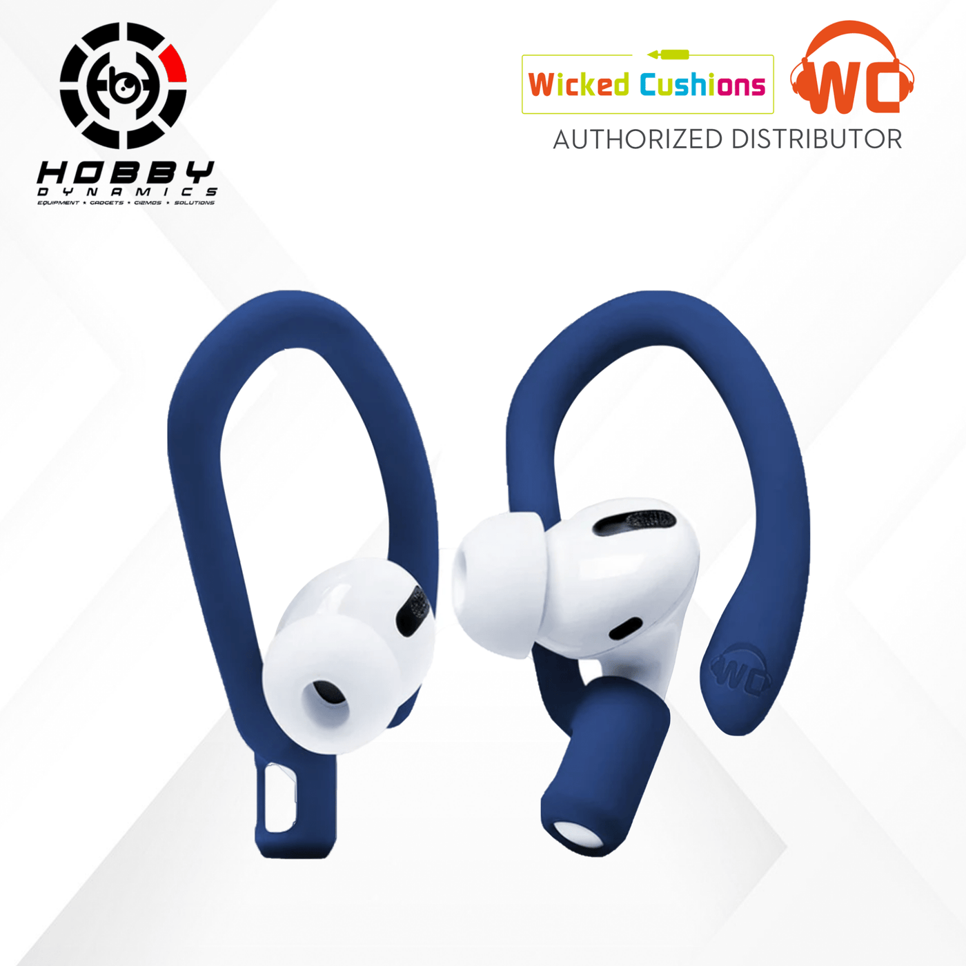 Wicked Cushions WC HookZ - Ear Hooks for Airpods Pro, 1, 2 & 3