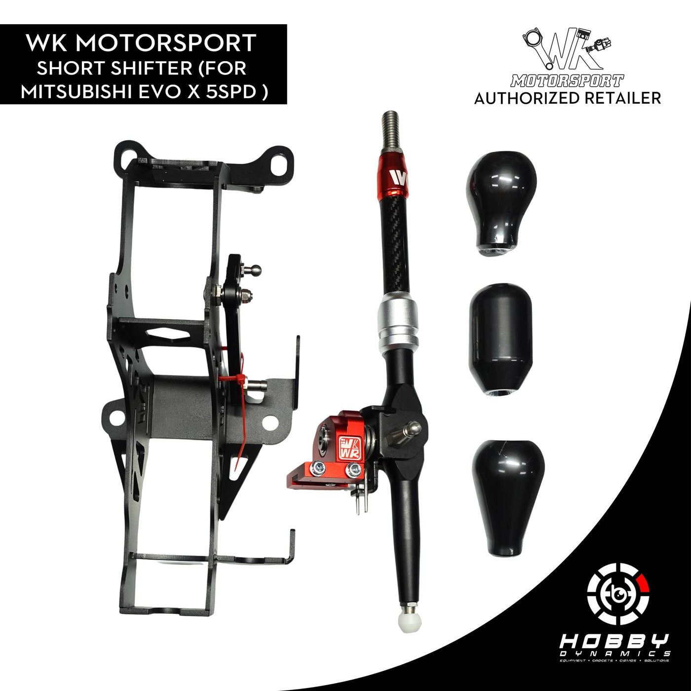 WK Motorsport Short Shifter (For Mitsubishi Evo X 5spd)