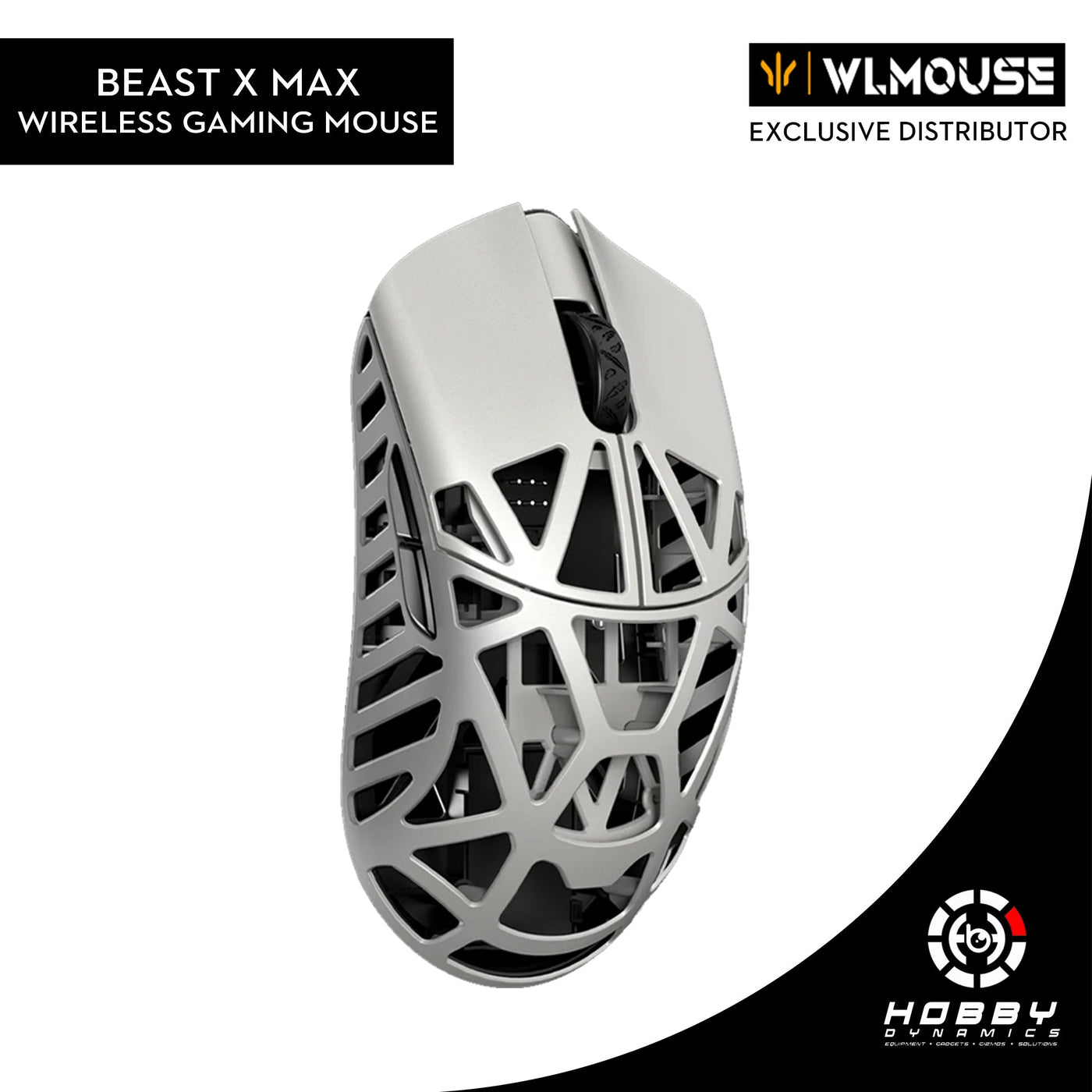 WLMouse BEAST X MAX 8K Wireless Gaming Mouse